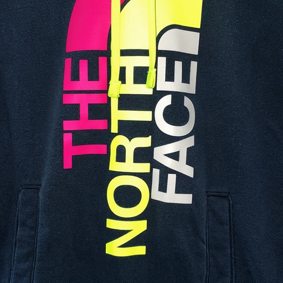 THE NORTH FACE Black Graphic Hoodie Size Small - Picture 2 of 5